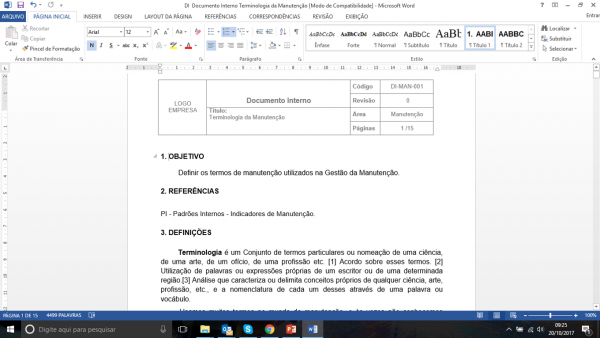 Ebook DI  Documento Interno Terminologia da Manutenção - Image 2