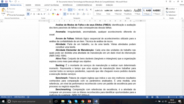 Ebook DI  Documento Interno Terminologia da Manutenção - Image 3